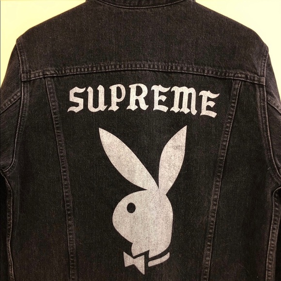 Supreme Playboy Denim Jacket 
